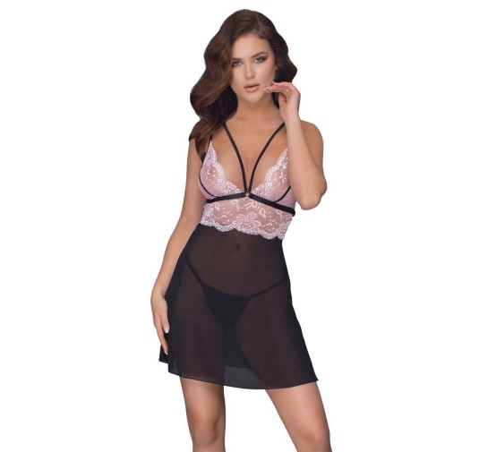 Babydoll black/pink S